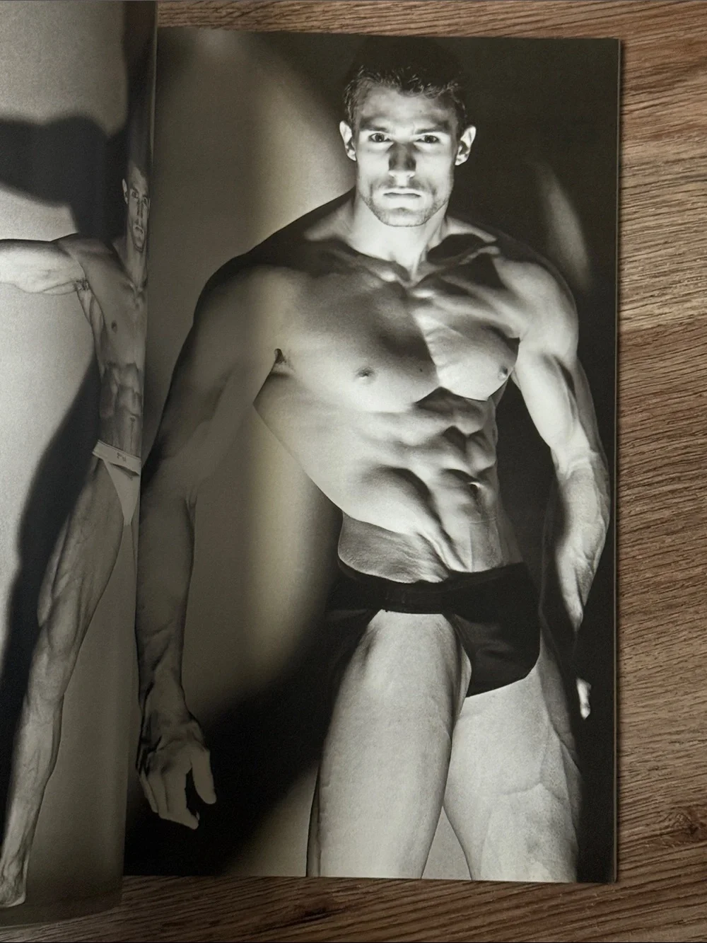 Vintage 1998 Between Men Photography Book by Hans Fahrmeyer (Universe)